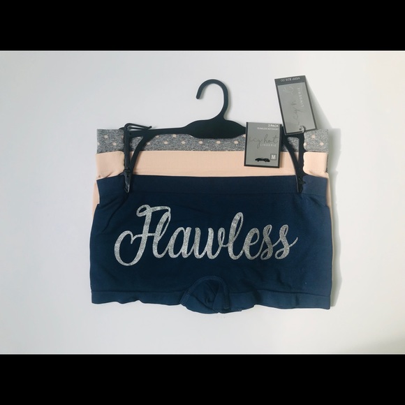 Womens 3 Pack seamless boy short Intimates Panties - Picture 3 of 8